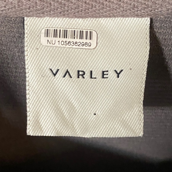 Varley Vine Pullover in Deep Charcoal Ottoman Ribbed Fabric Size M - Picture 10 of 11